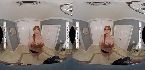  Naughty America - Redhead MILF Lauren Phillips is in need of a good cock for her mouth and wet, tight pussy!
